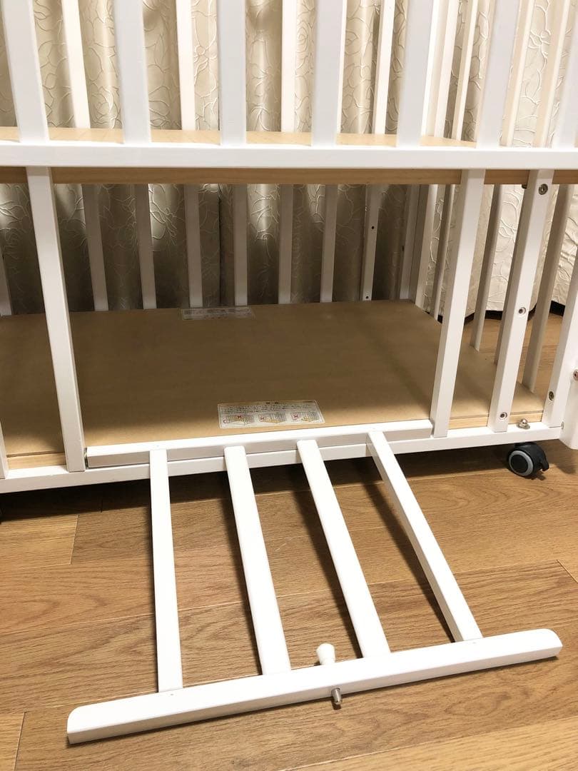 ミニベビーベッド　カトージ　ホワイト　60×90