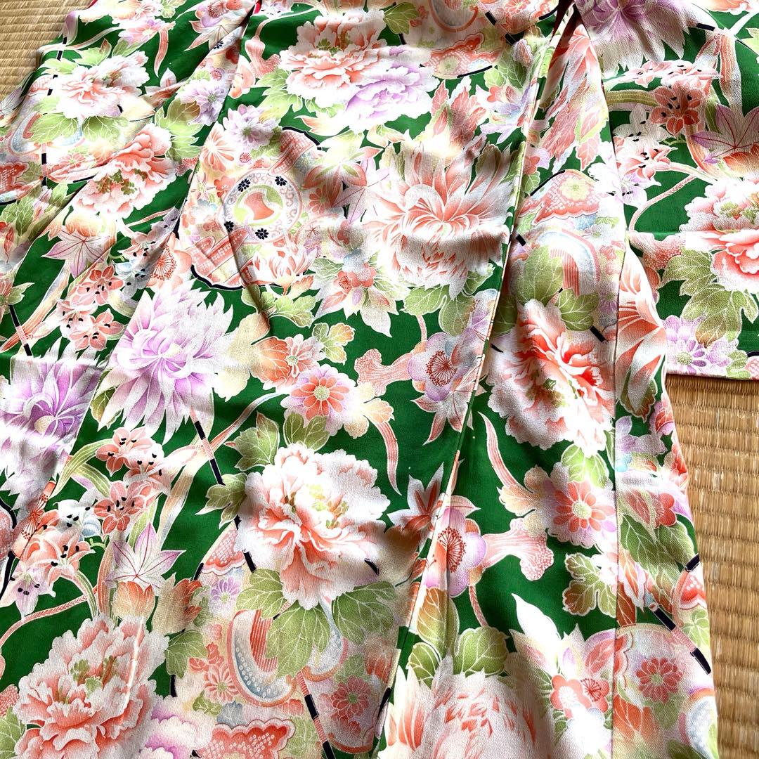 アンティーク　子供着物　女の子用　お宮参り