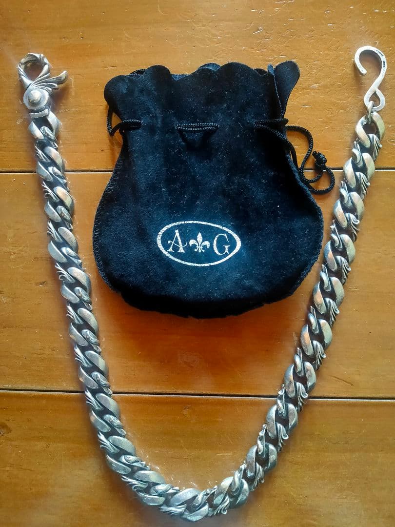 A＆G　エーアンドジー　 FDL　1クリップ ファンシー ウォレット チェーン