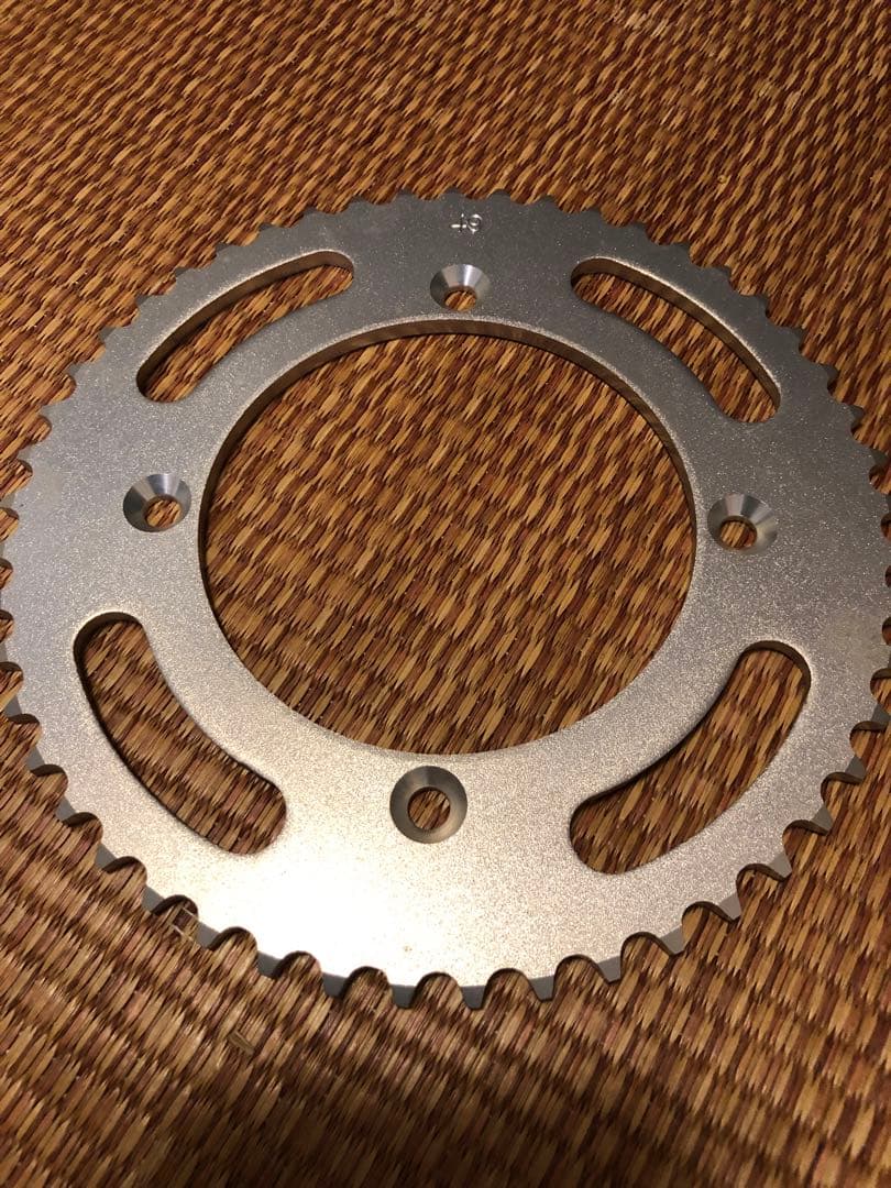 CRM50用　Renthalスプロケットとチェーンとステンレスクラッチケーブル