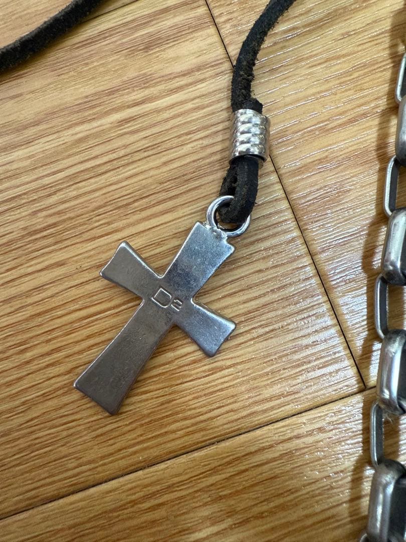 DSQUARED2 ディースクエアード ウォレットチェーン シルバー　ディーゼル