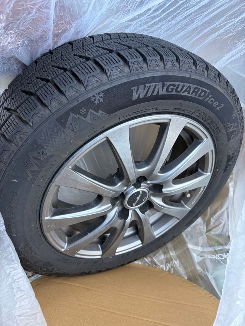 WINGUARD ice 2 スタッドレス タイヤ ホイール 185/65R15