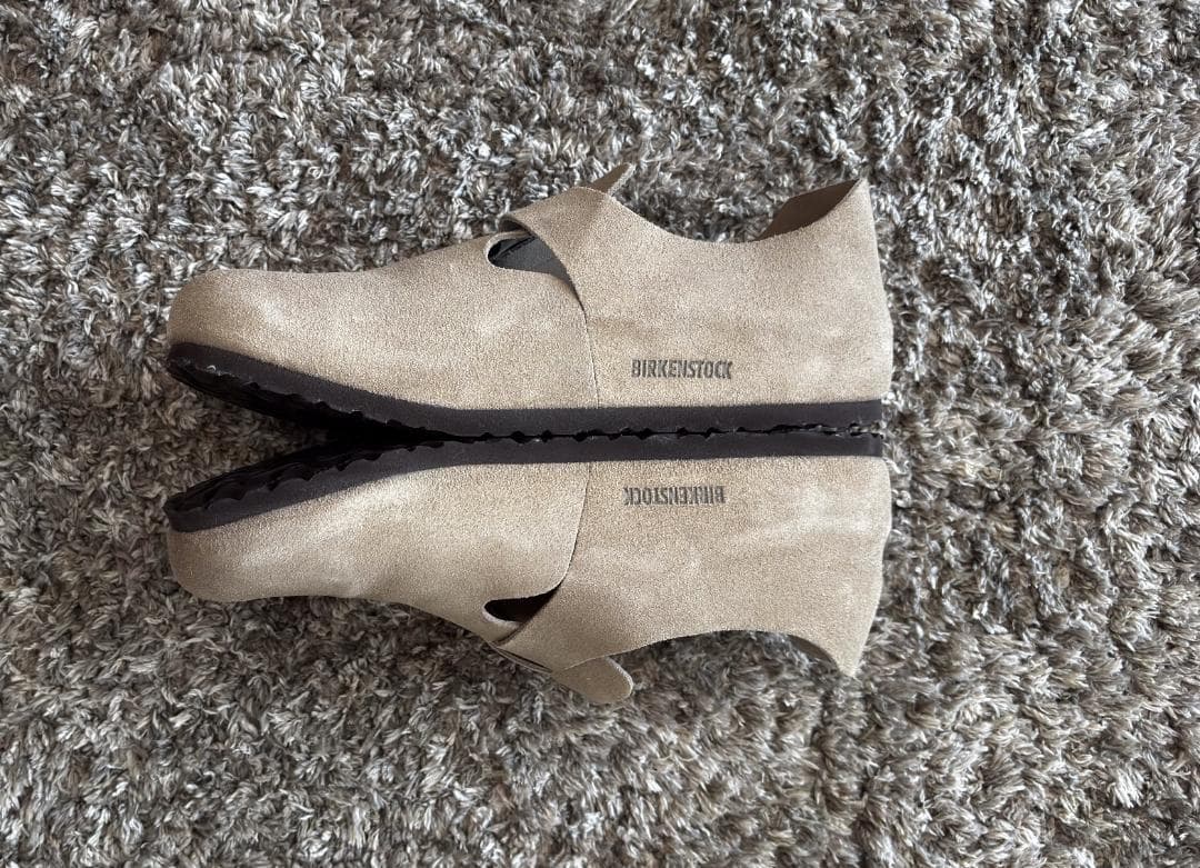 【極美品】Birkenstock ロンドン スエードレザー トープ