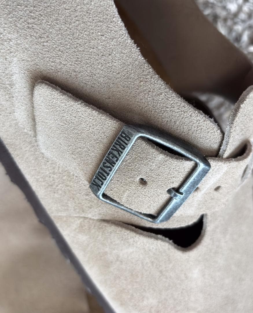 【極美品】Birkenstock ロンドン スエードレザー トープ