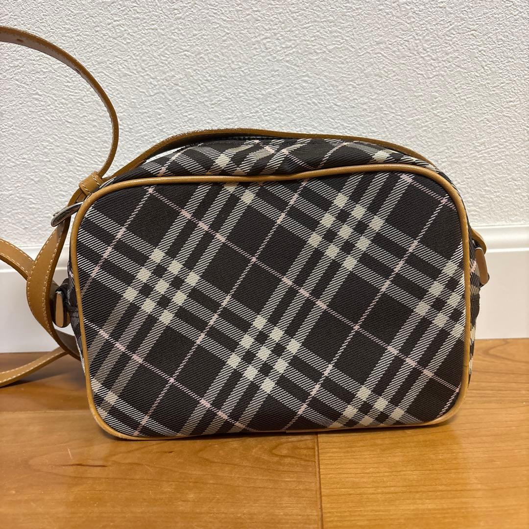 BURBERRY BLUE LABEL チェック柄ショルダーバッグ