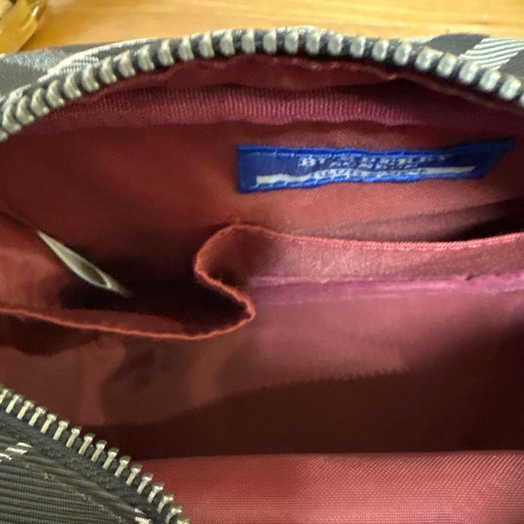 BURBERRY BLUE LABEL チェック柄ショルダーバッグ