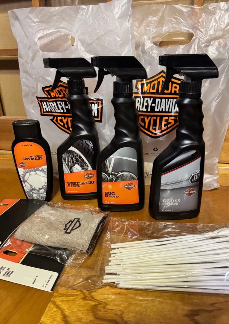 【新品未使用品】ハーレーダビッドソン クリーナーセット　激アツ　 お得セット