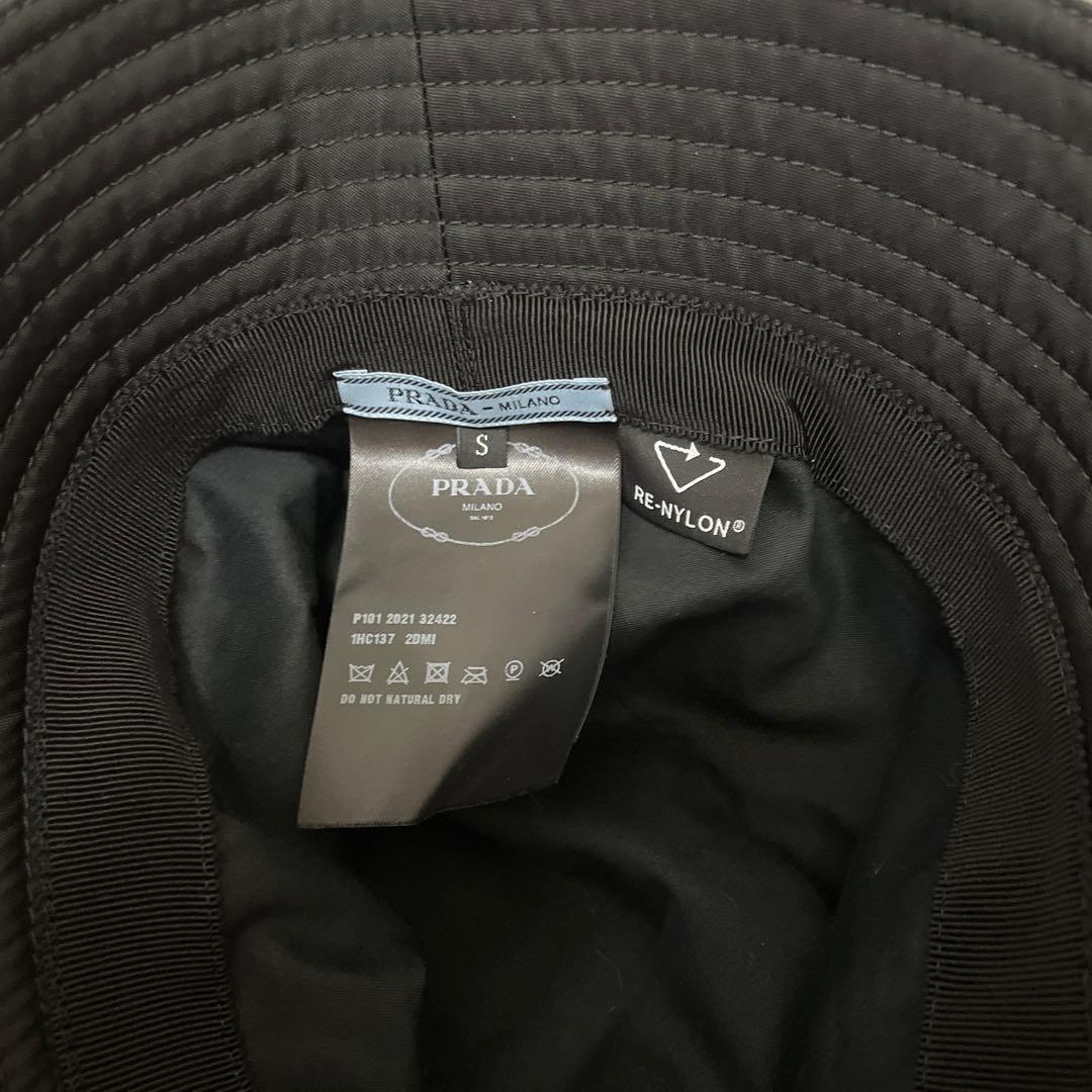 PRADA バケットハット Sサイズ PRE-NYLON