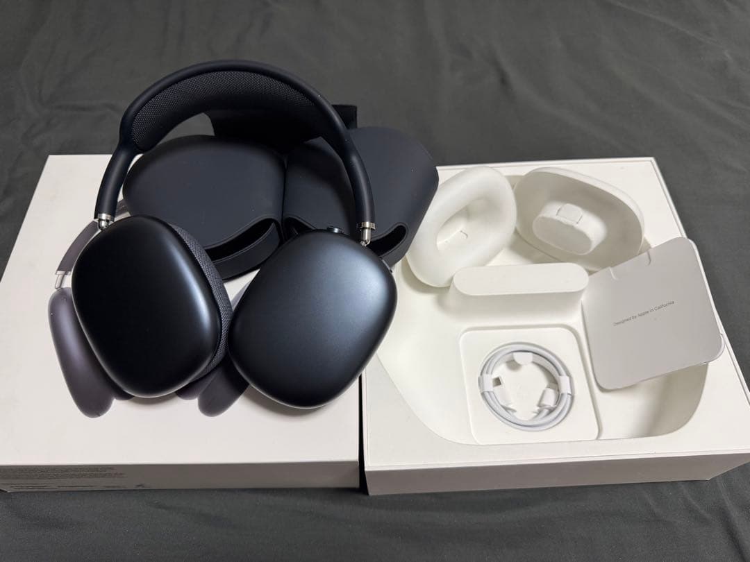 【美品】Apple Airpods Max USB C ミッドナイト未使用に近い