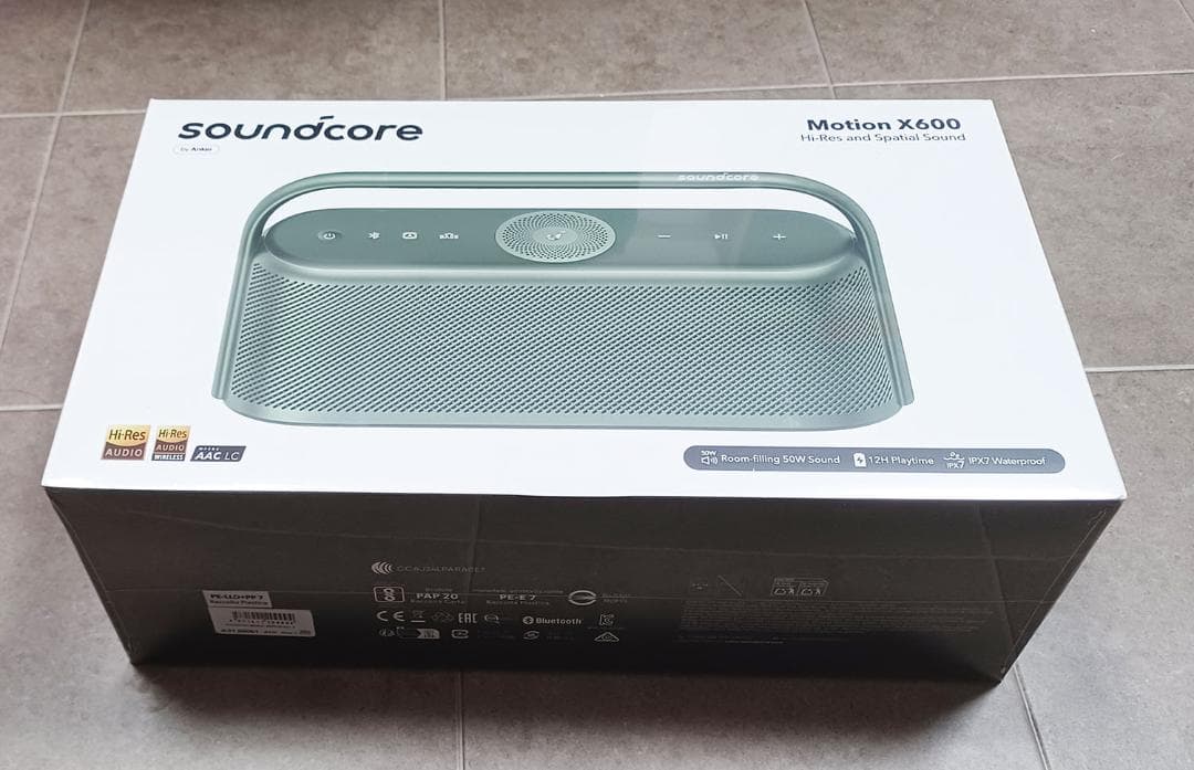 新品未開封 ANKER soundcore motionX600