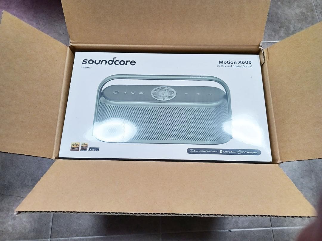 新品未開封 ANKER soundcore motionX600