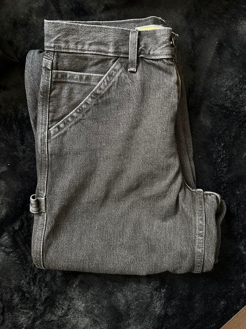 32×30リーバイス シルバータブ バギーカーペンター　・BLACK・