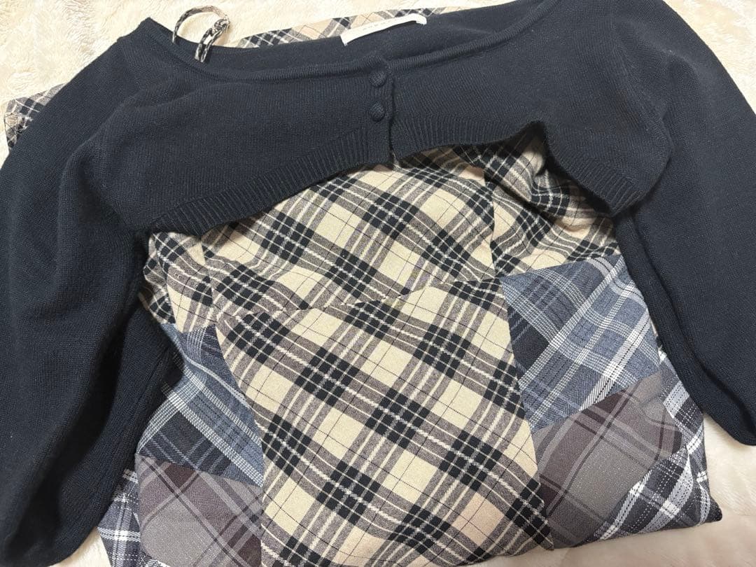 ワンピース andmary Aine set mini dress