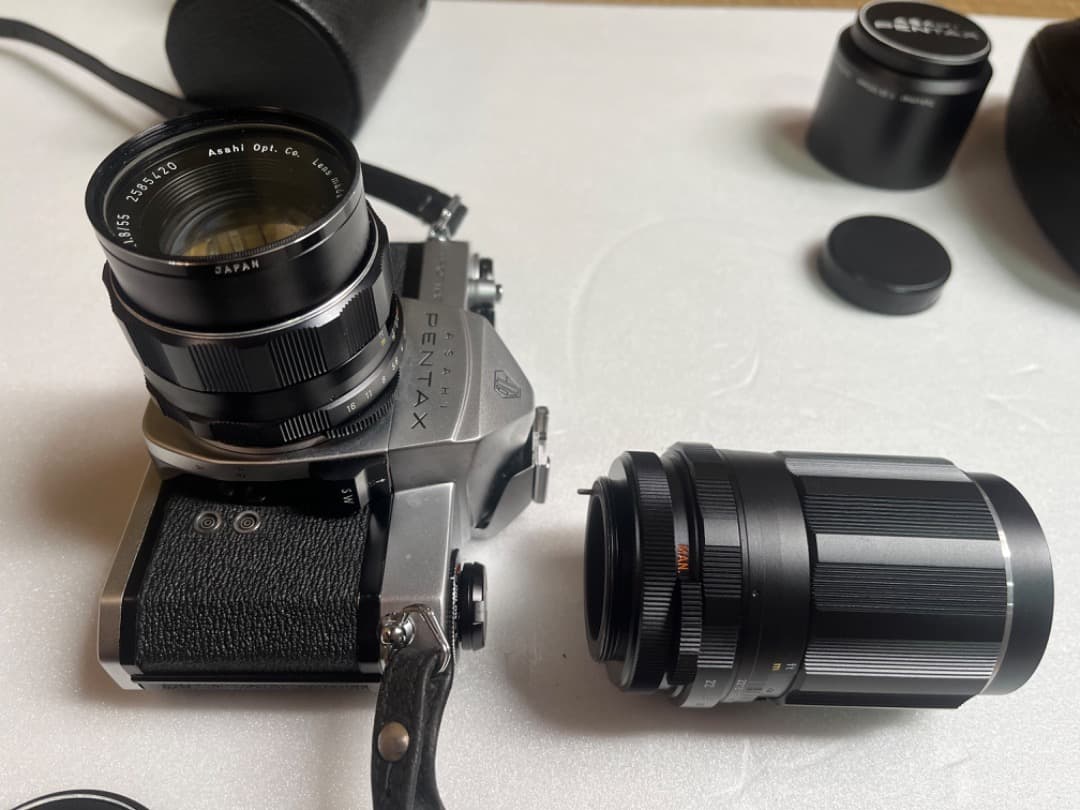 ASAHI PENTAX SPOTMATIC SP フィルムカメラ　レンズ付き