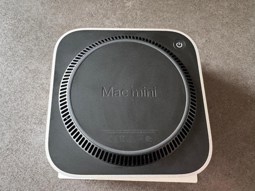 【美品】M4 Mac mini 24GB/512GB キーボード＆トラックパッド