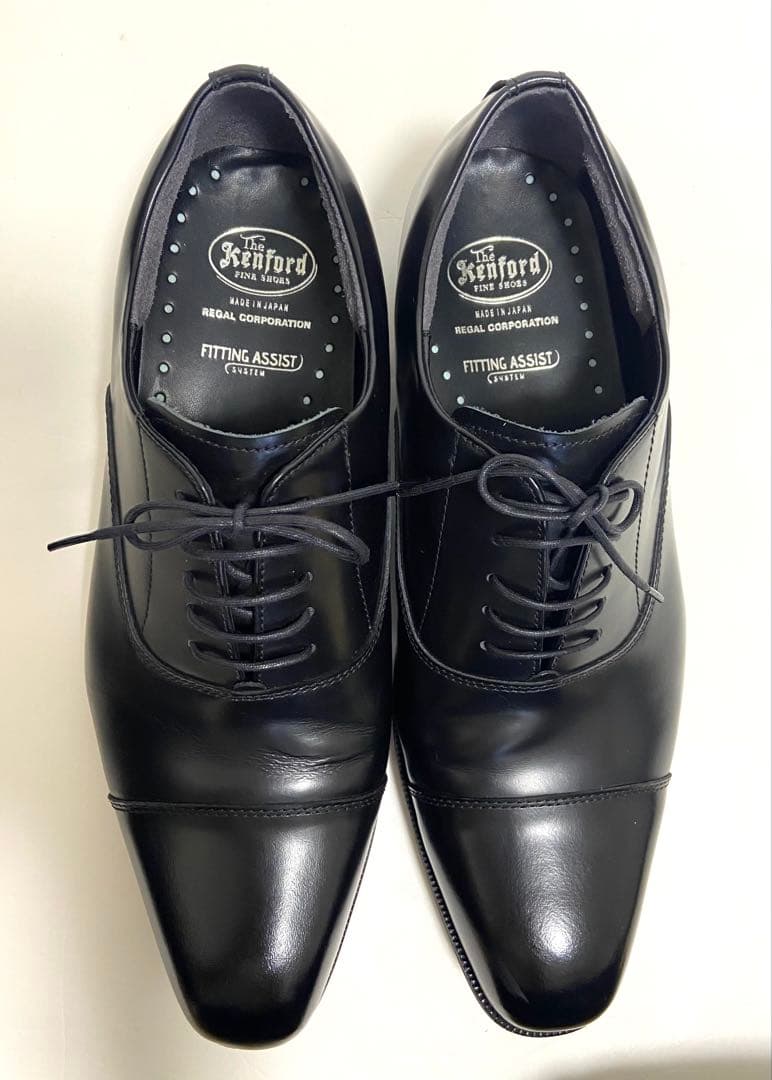 （再値下げ）KENFORD ケンフォード　ストレートチップ26.5㎝4E 幅広