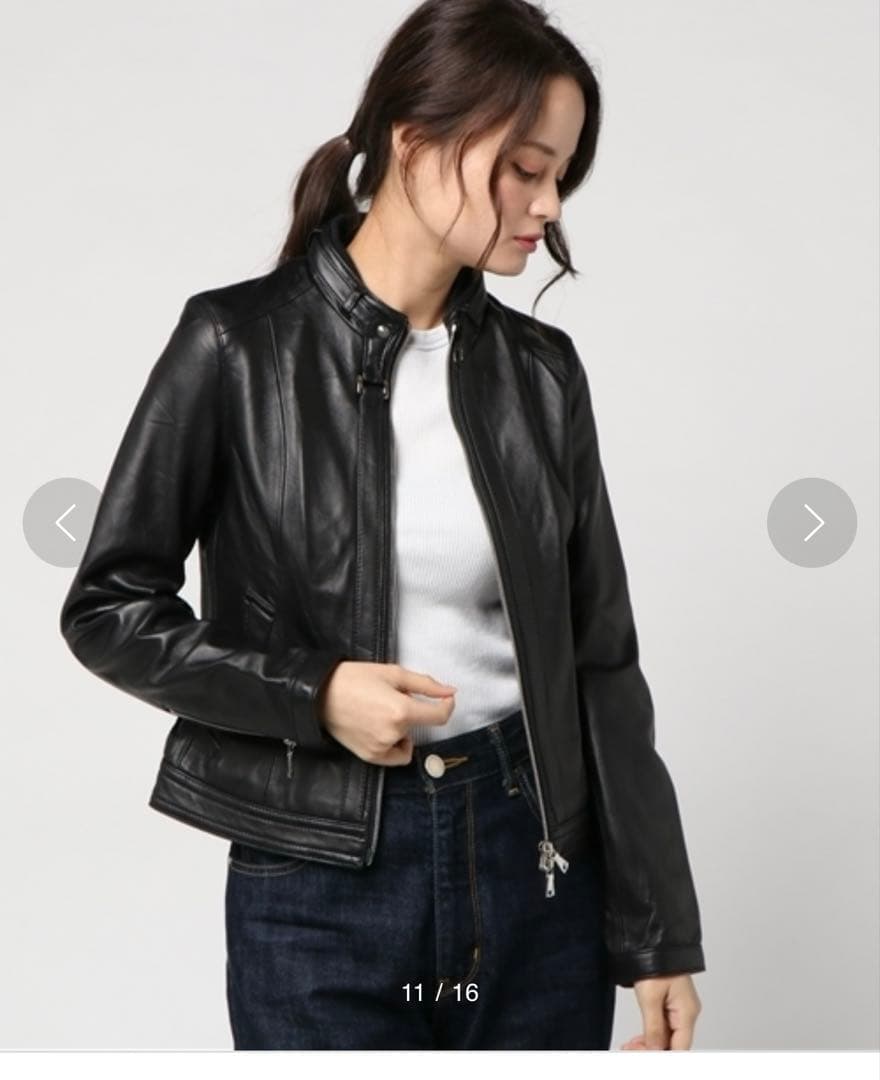 LOVELESS ラブレス　ラムレザーナビゲータージャケット