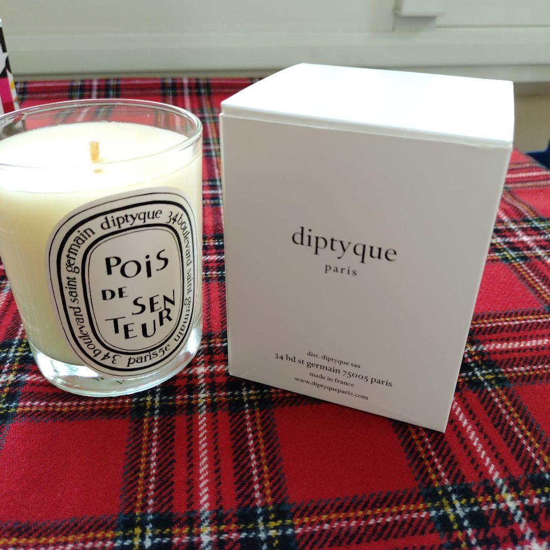 【diptyque】キャンドル190g ★POiS DE SENTEUR