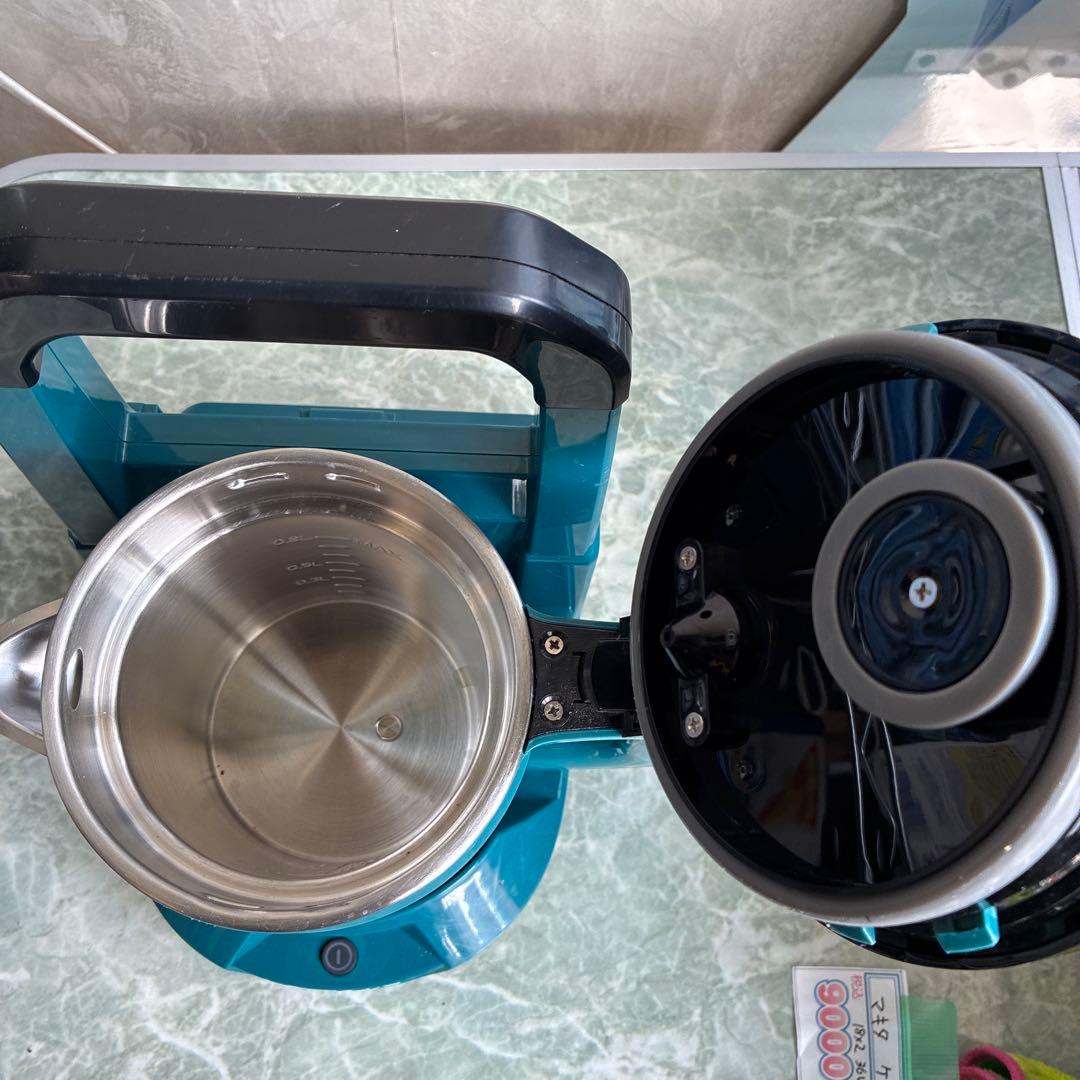 Makita ハンドル付き　36V バッテリー式電気ケトル　整理番号Ａカ