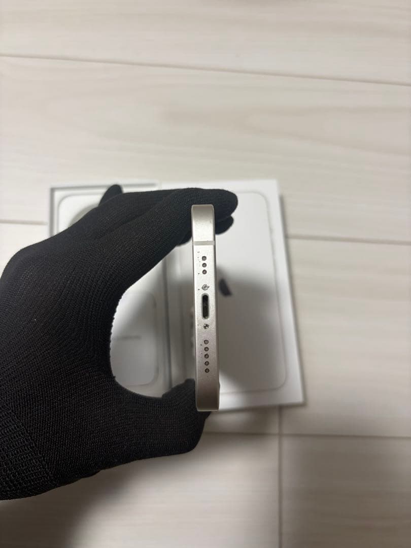 iPhone 13 ホワイト 256GB 箱付き　バッテリー100%