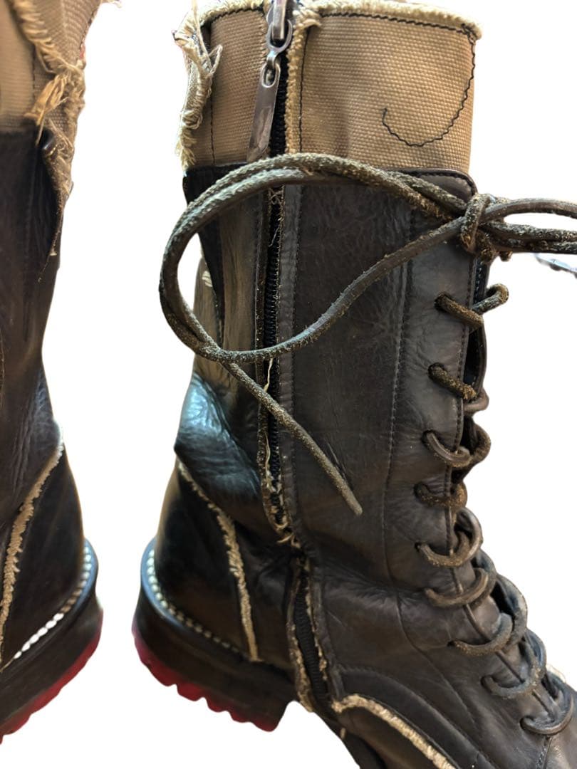 HIROMU TAKAHARA レースアップブーツ GLAY HISASHI着用