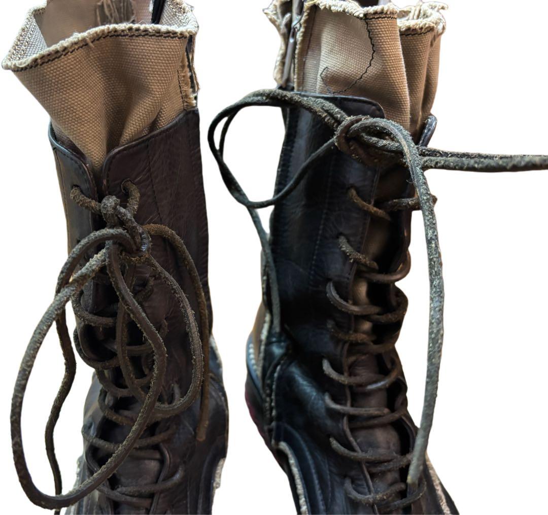 HIROMU TAKAHARA レースアップブーツ GLAY HISASHI着用