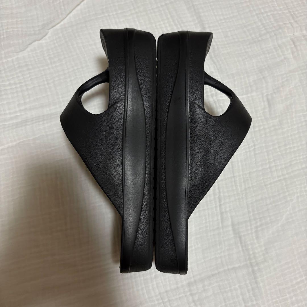 ラクバキRACBAKI ブラック イージーサンダルレディースS