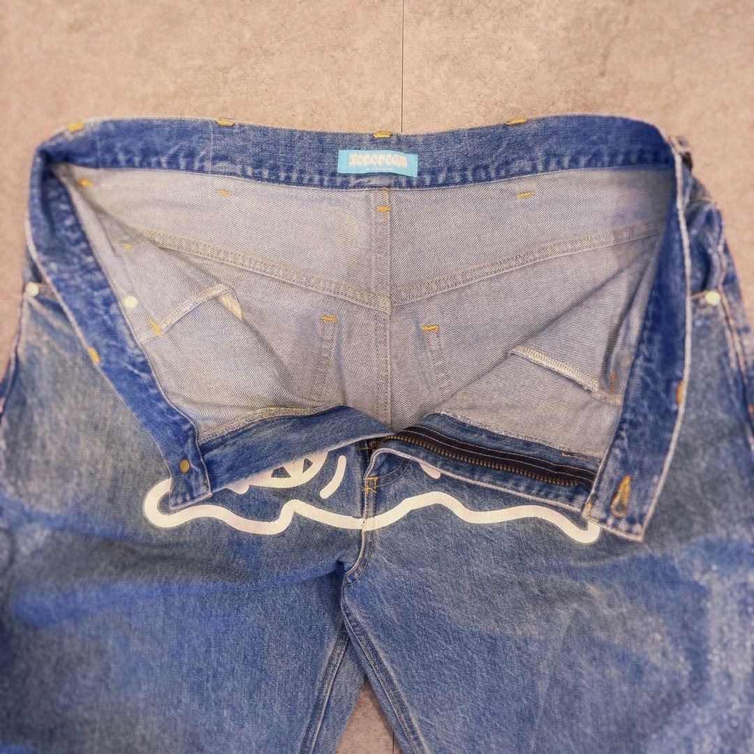 ICECREAM Running Dog Y2K バギーデニム/太めデニム