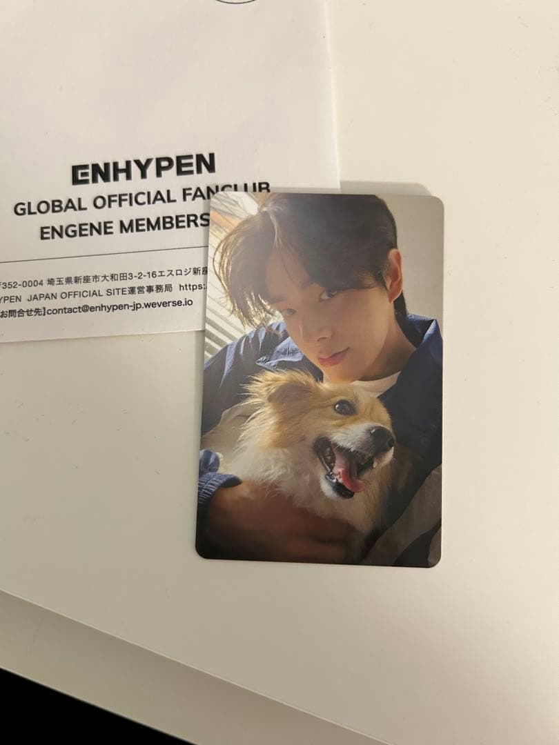 enhypen 2025 アンケートトレカ ジェイク