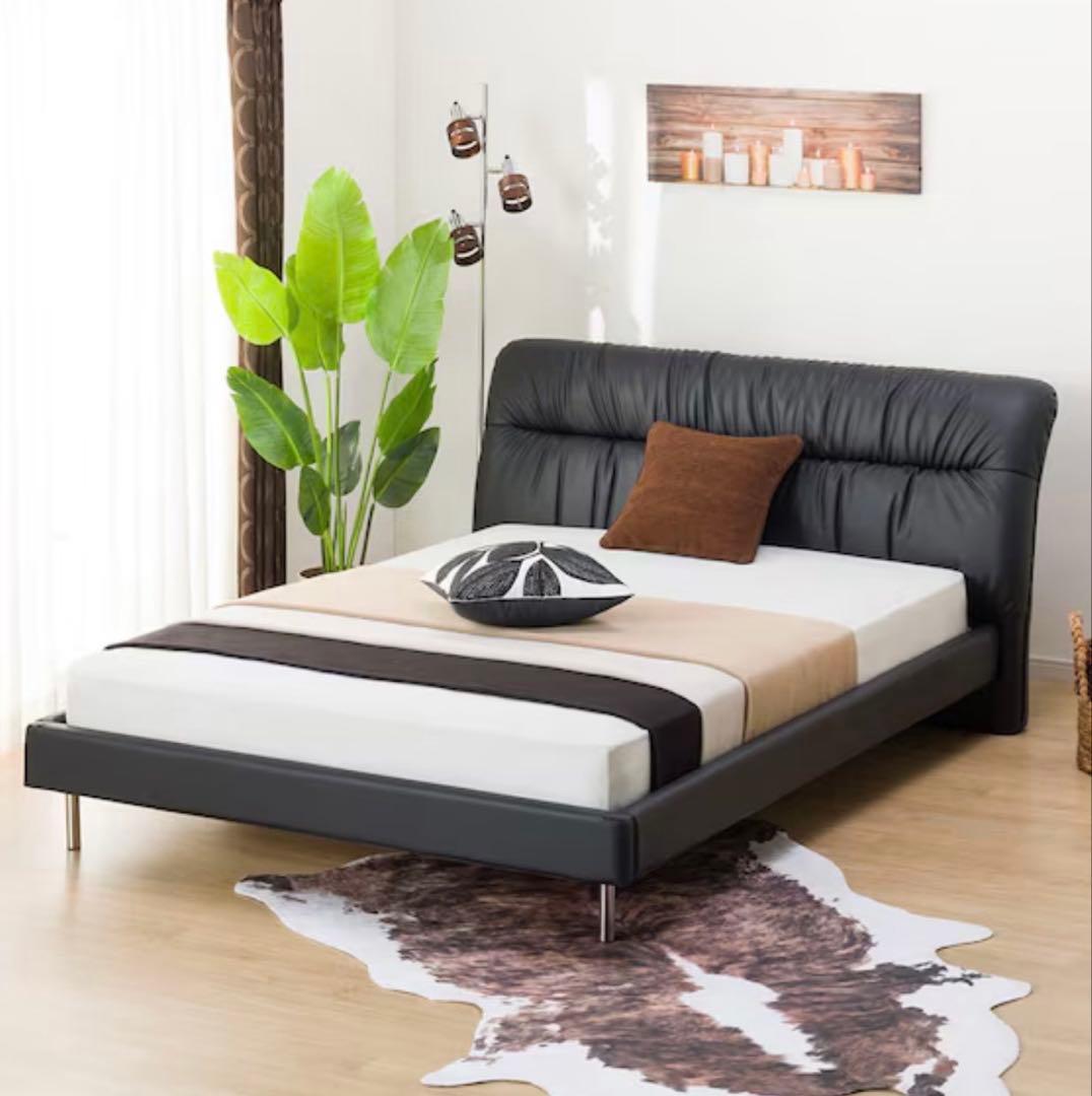 期間限定値下げ・ニトリのダブルマットレスとフレームのセット