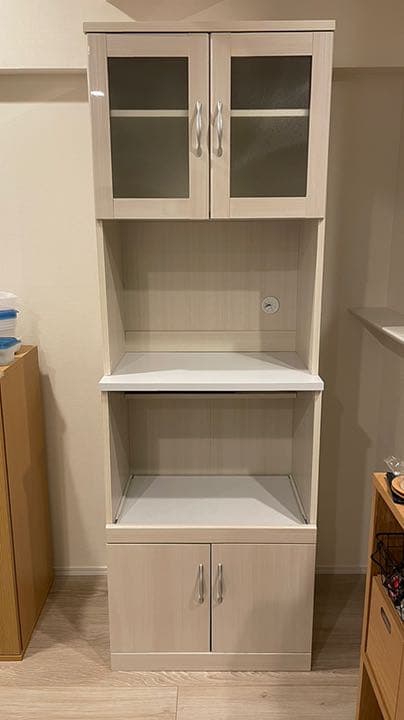 食器棚 キッチンボード　ホワイト