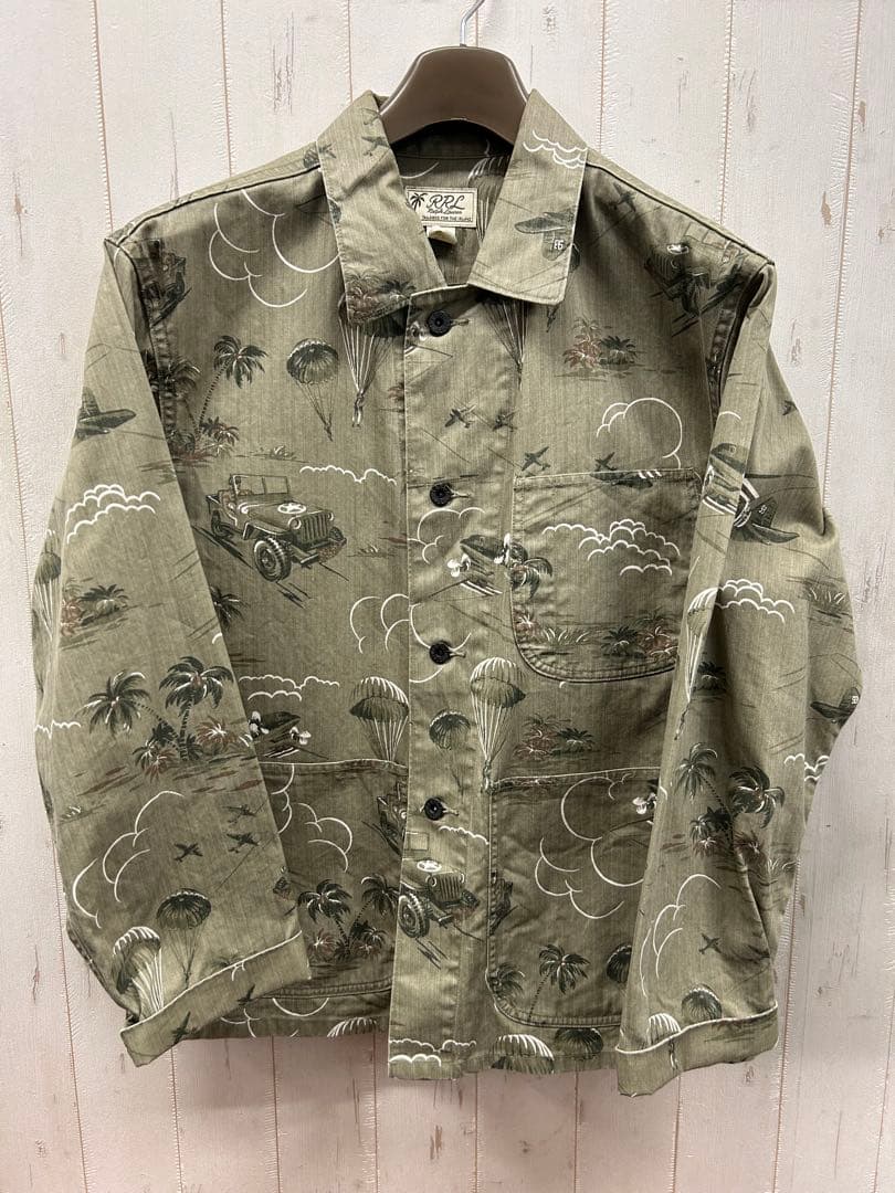 RRL ダブルアール カバーオール ミリタリー　サイズM 美品