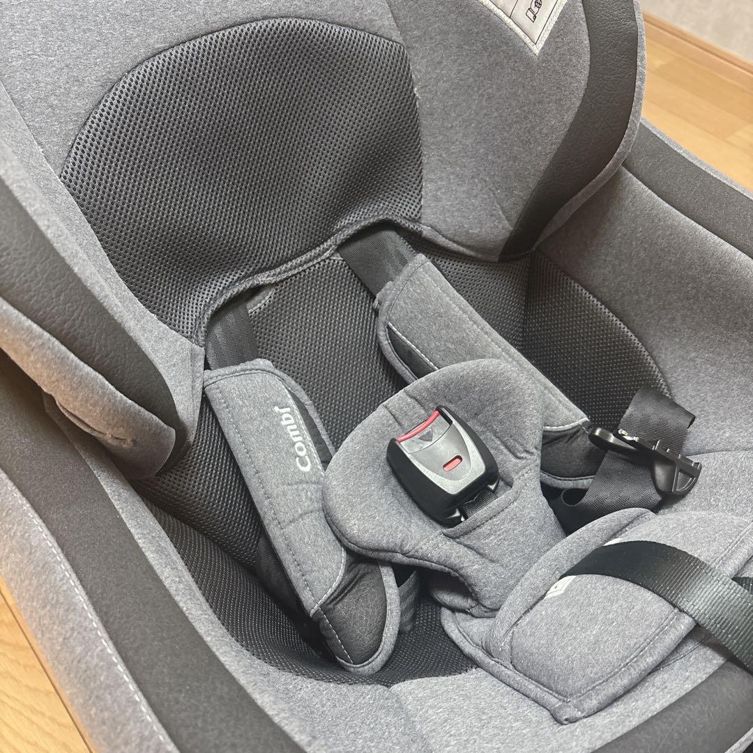 極美品✨️combi コンビ クルムーヴスマート エッグショック シートベルト固定