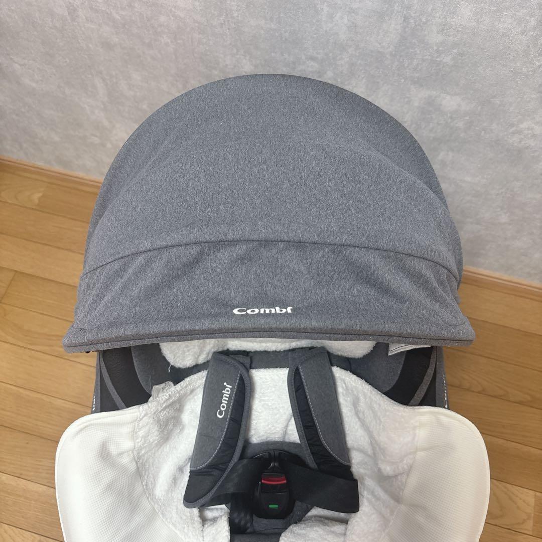 極美品✨️combi コンビ クルムーヴスマート エッグショック シートベルト固定