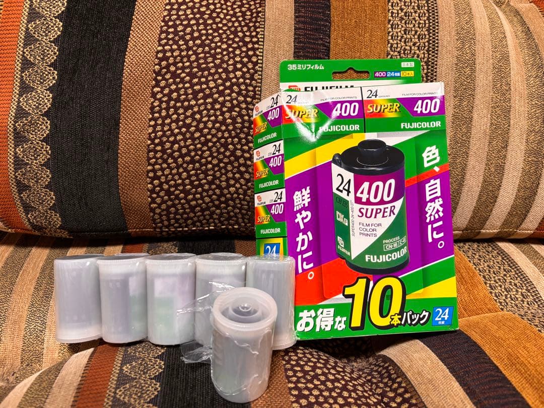 FUJIFILM SUPER400 カラーネガフィルム