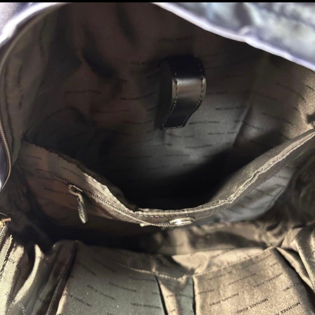 【美品】MICHAEL KORS メンズ カモフラ柄 迷彩 ナイロン リュック