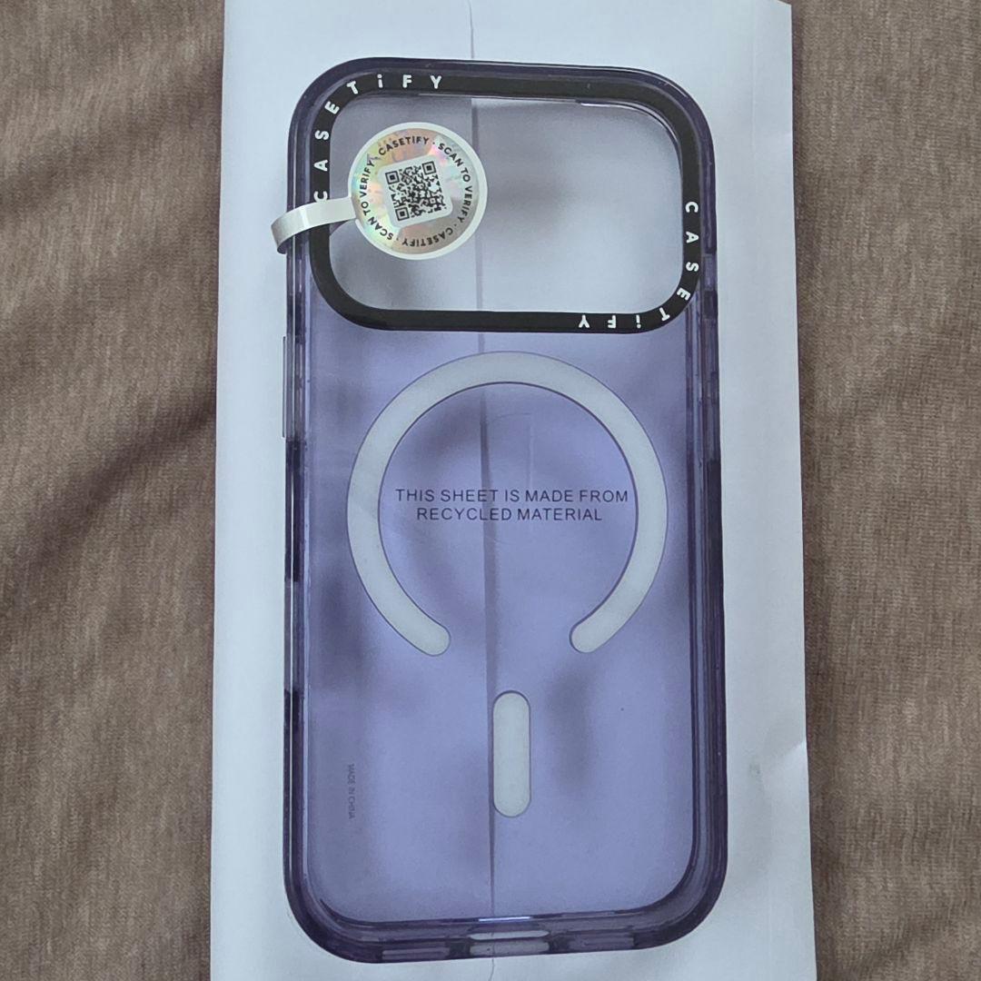 CASETiFY iPhone 17 Pro ケース ソフトブルー