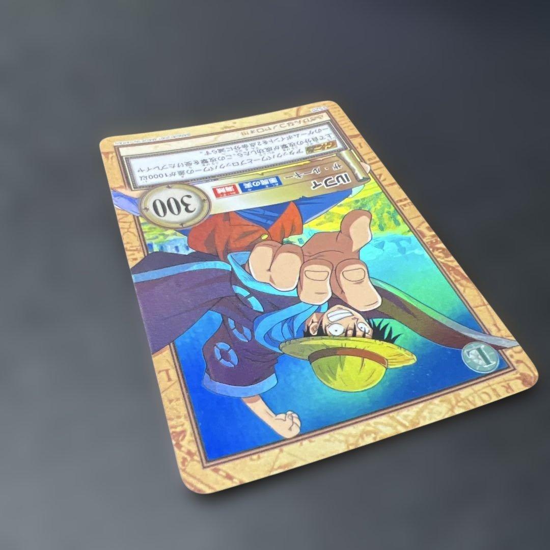 初期 ワンピースカードダス ハイパーバトル ルフィ C520 ザ·ルーキー レア