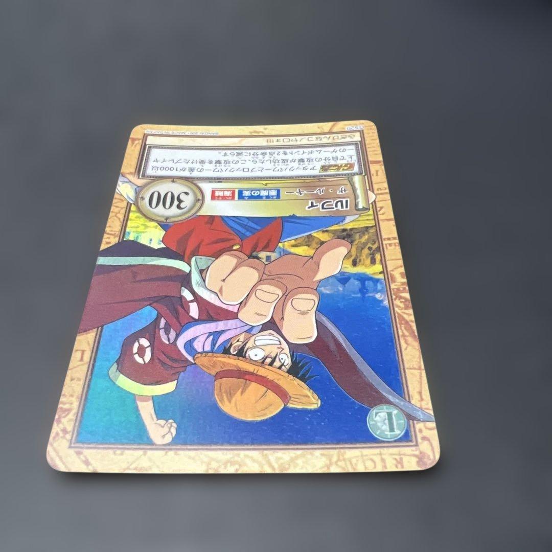 初期 ワンピースカードダス ハイパーバトル ルフィ C520 ザ·ルーキー レア