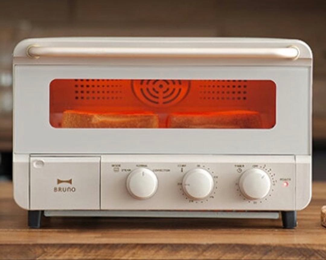 【新品 未開封】BRUNO ホワイト トースター BOE067-WH