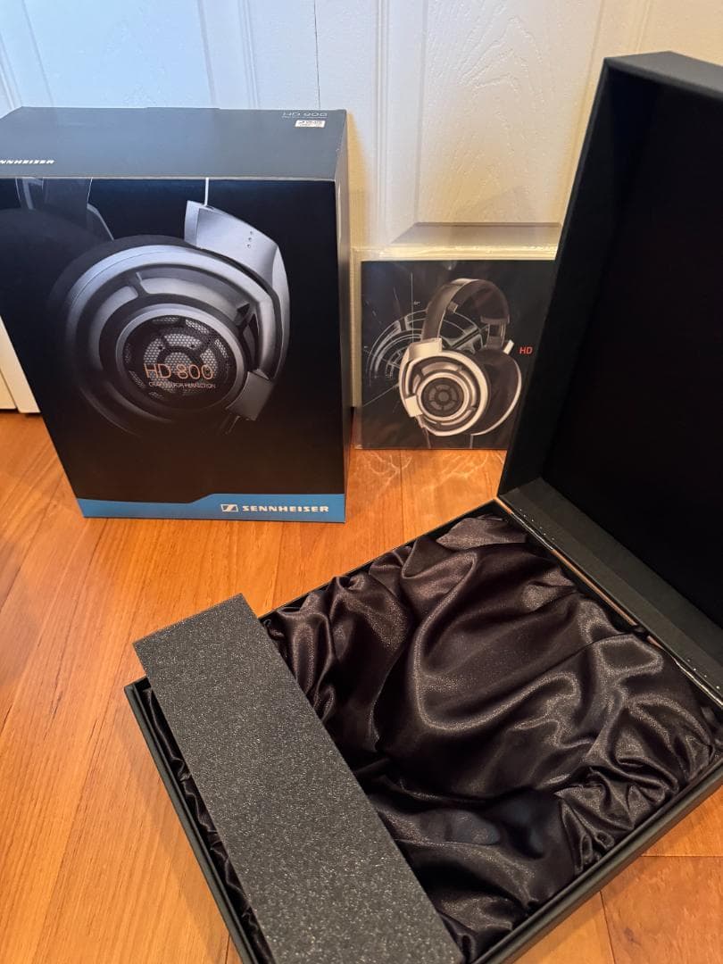 【ゼンハイザー HD800】ヘッドホン イヤーパッド劣化あり