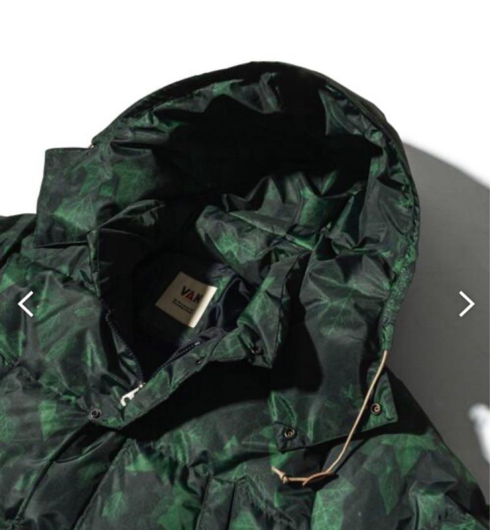 【未使用】VAN アイビー柄 ダウンジャケット ボタニカル柄 オシャレ メンズ