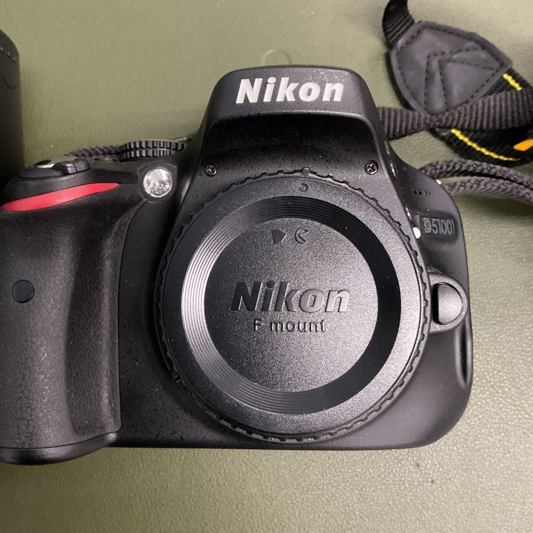 Y539 Nikon D5100 デジタル一眼レフ　カメラ&レンズセット