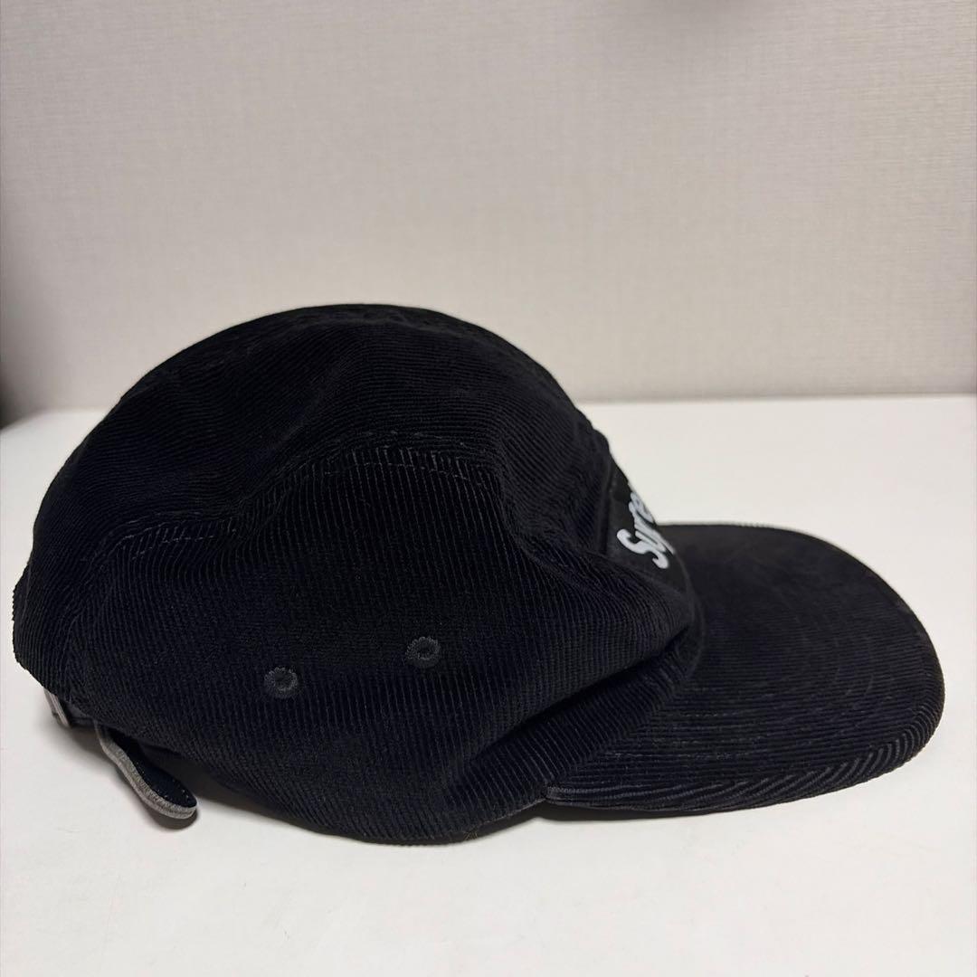Supreme コーデュロイ ブラック キャップ 美品