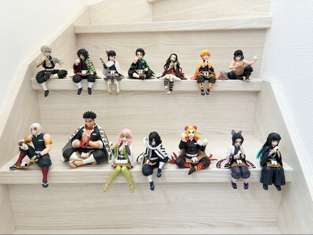 鬼滅の刃 おにぎりフィギュアセット 全14体セット　箱無し