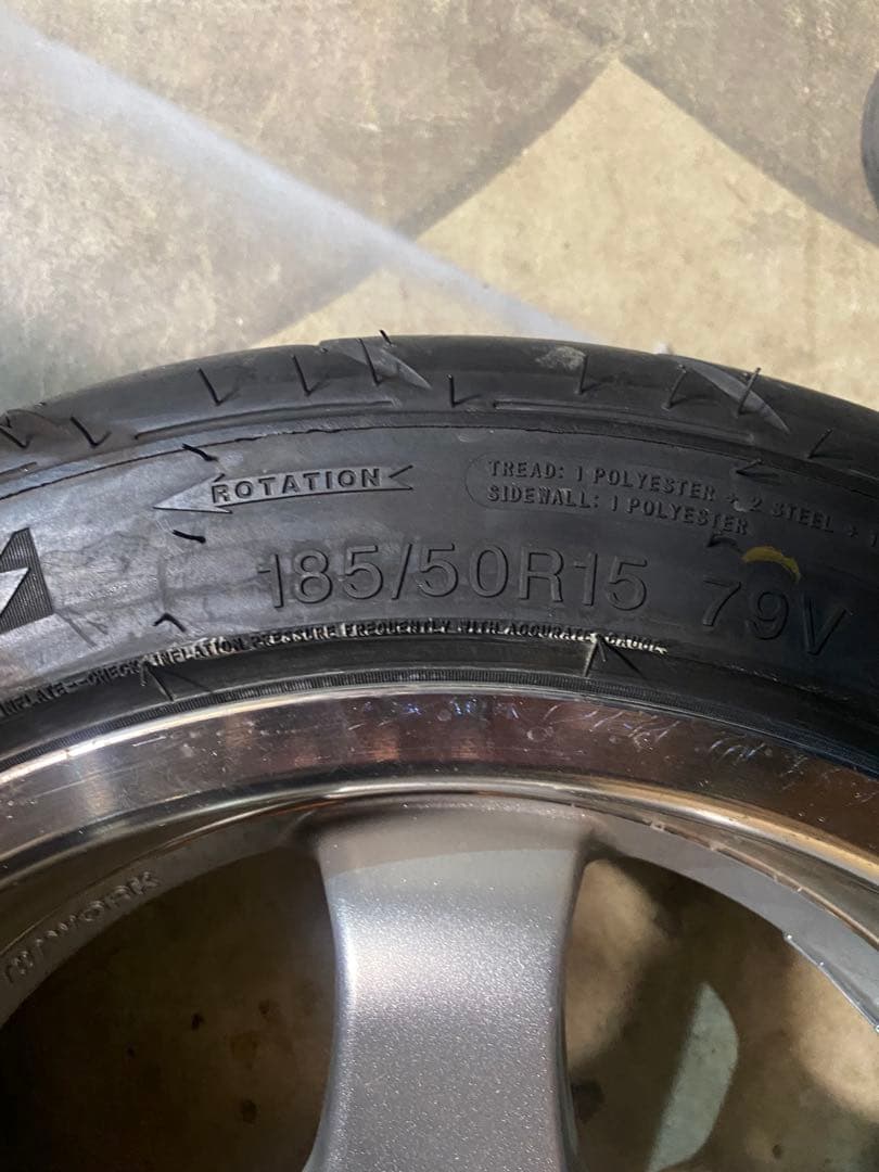 吉*影様 ★WORK　Nezart　ワーク ネッツァルト　１５インチ　ＰＣＤ　４