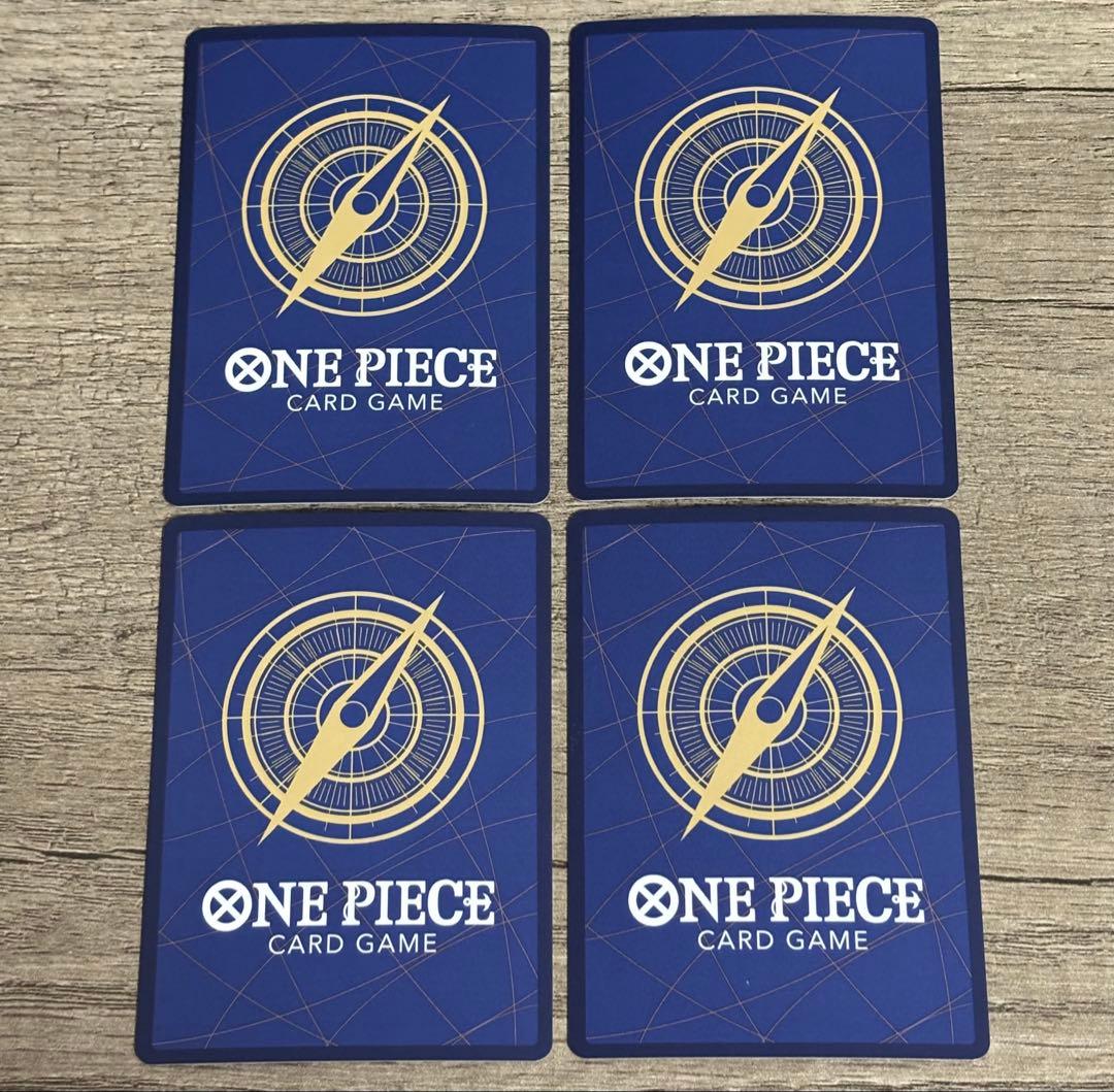 ワンピースカードゲーム 最強の3兄弟 モンキー・D・ルフィ プロモ 4枚セット
