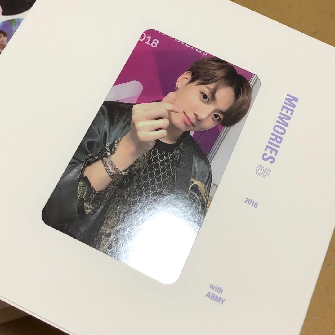BTS Memories 2018 Blu-ray 付属　トレカ ジョングク