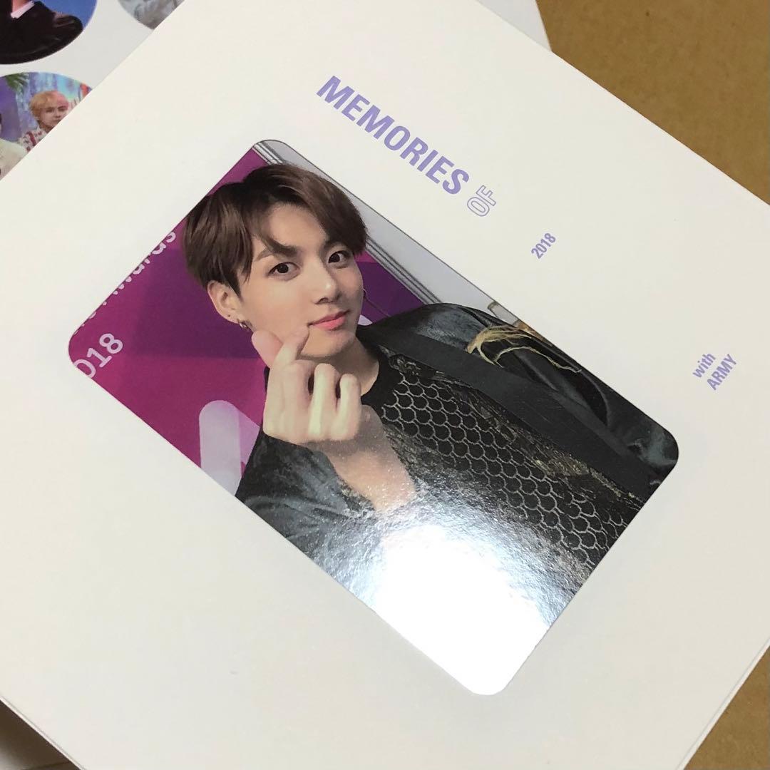 BTS Memories 2018 Blu-ray 付属　トレカ ジョングク