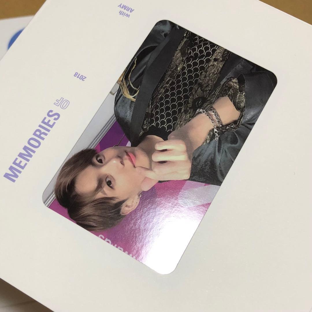 BTS Memories 2018 Blu-ray 付属　トレカ ジョングク
